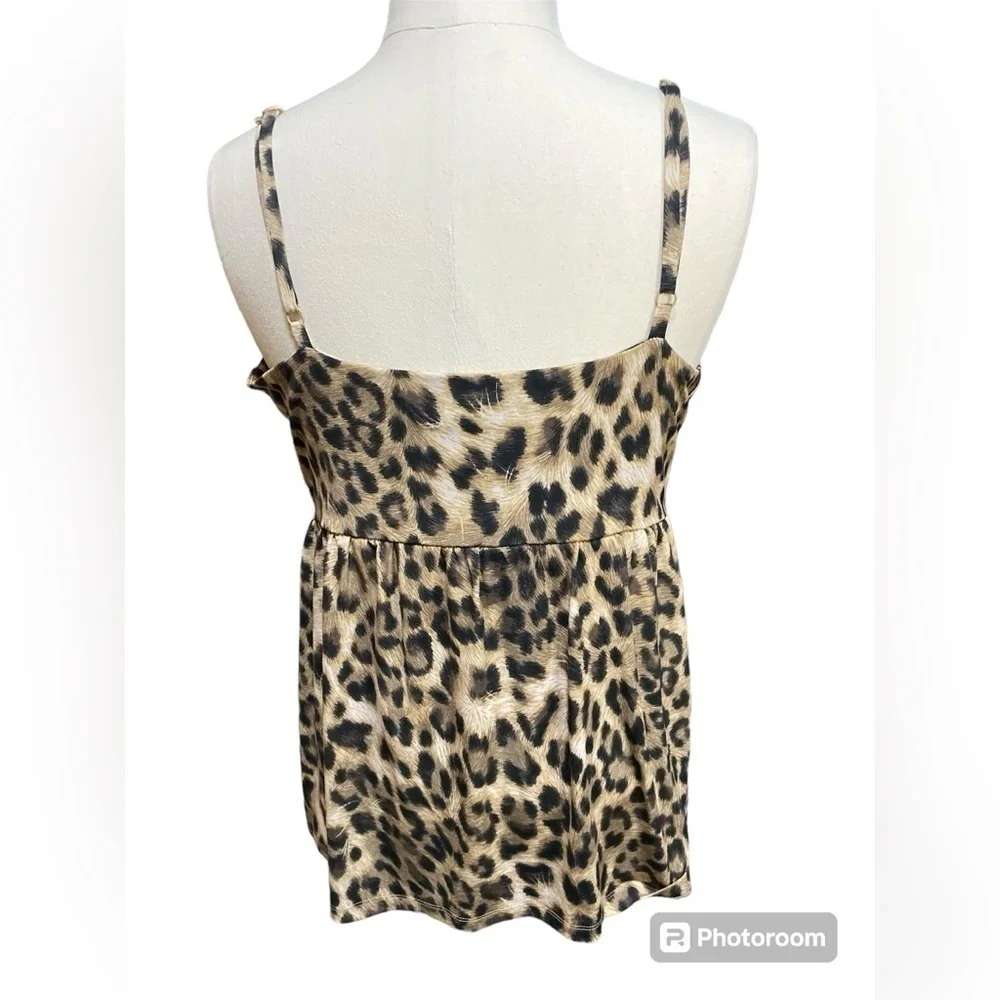 INC international concepts animal print cami size L